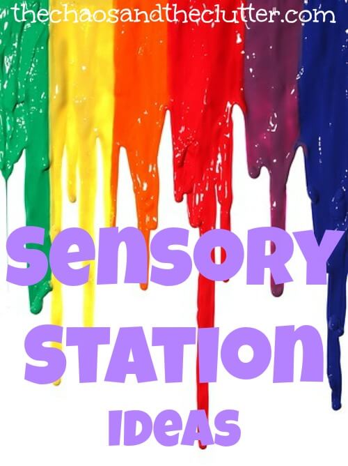 Sensory Station Ideas