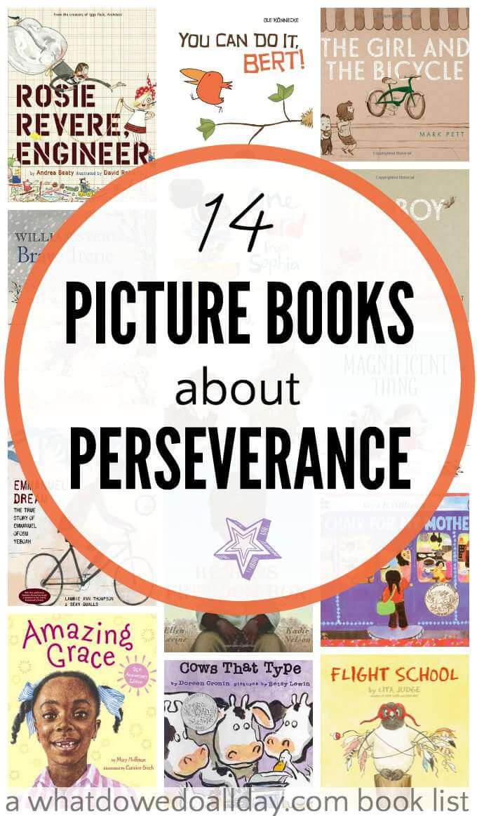 PICTURE BOOKS ABOUT PERSEVERANCE FOR KIDS